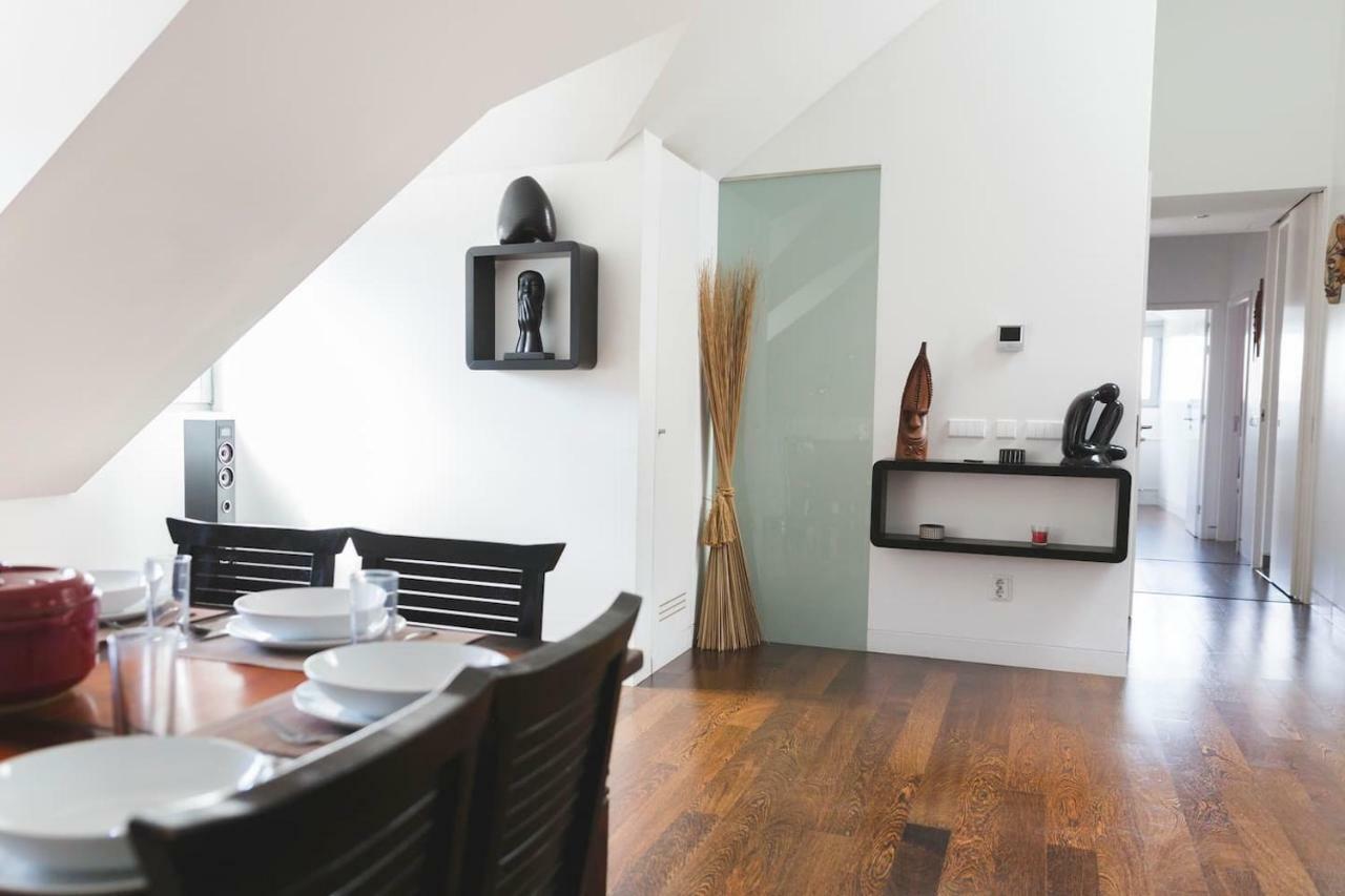 Ferienwohnung Aposentus - Downtown Porto Modern Penthouse Exterior foto